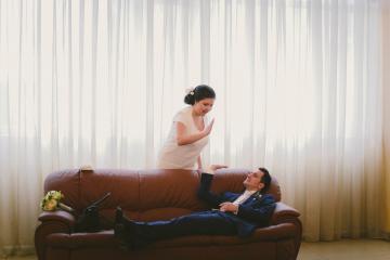 Женя и Ксюша, фотография