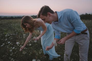 Витя и Марина, фотография