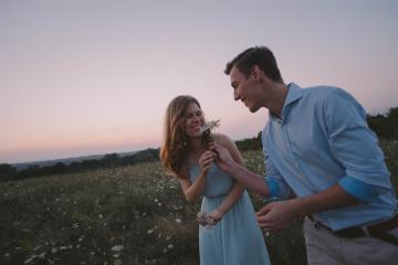 Витя и Марина, фотография